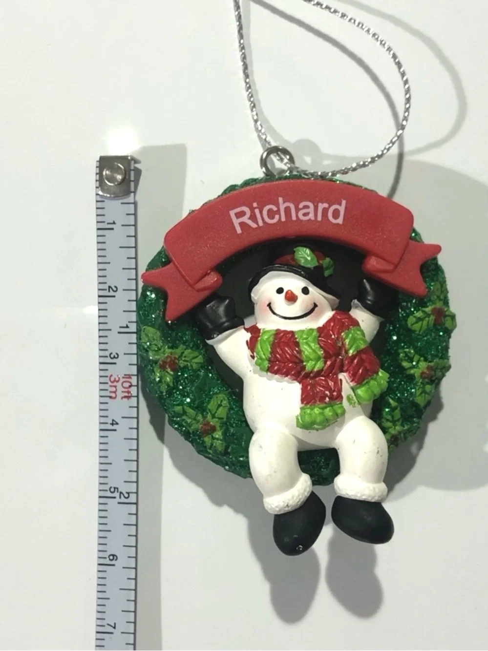 Ganz Personalized Richard Snowman Ornament